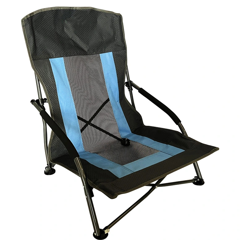 Folding Beach Chair with Breathable Net Fabric/camping Chair with Net Fabric