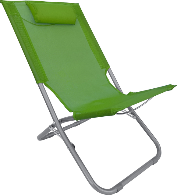 Adjustable Lay Flat Lounge Beach Chair