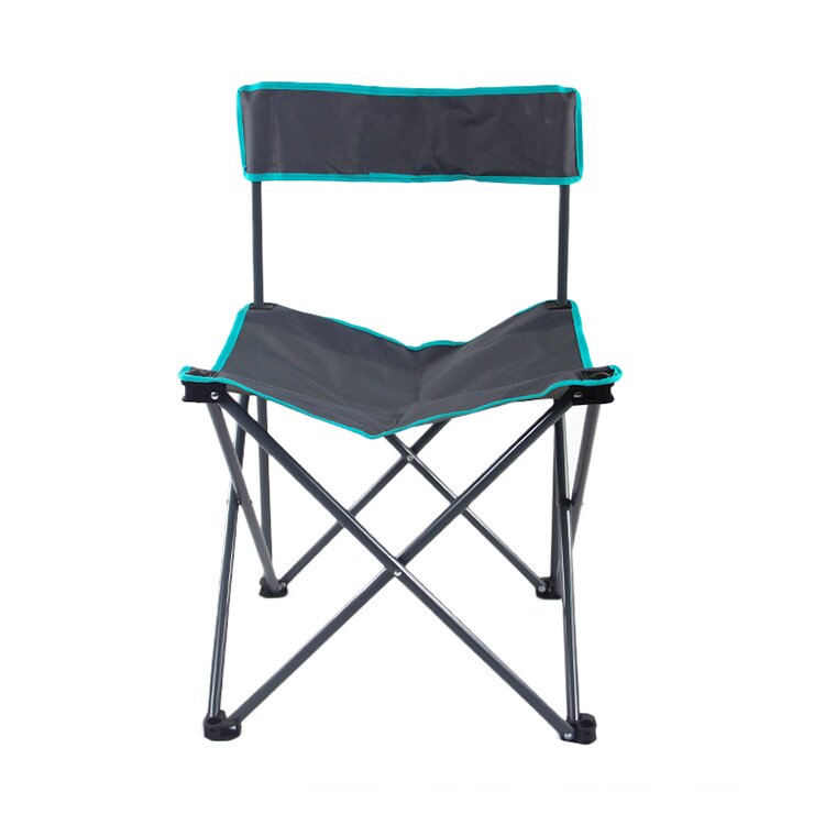 Easy Carry Leisure Compact Metal Chairs Outdoor Folding Lawn Chair Camping