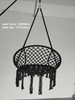 Hanging Cotton Rope Lace Round Hammock Chair