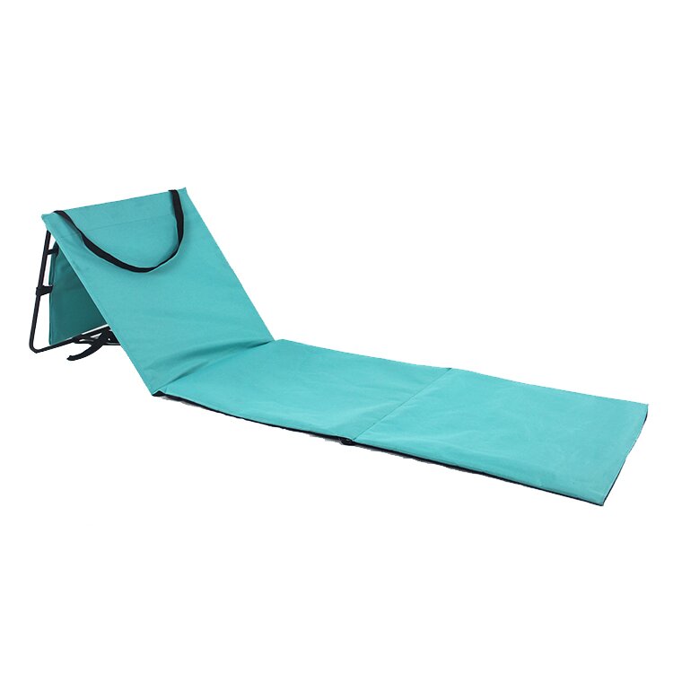 Portable Foldable Large Beach Chair Mat with Hand Strap