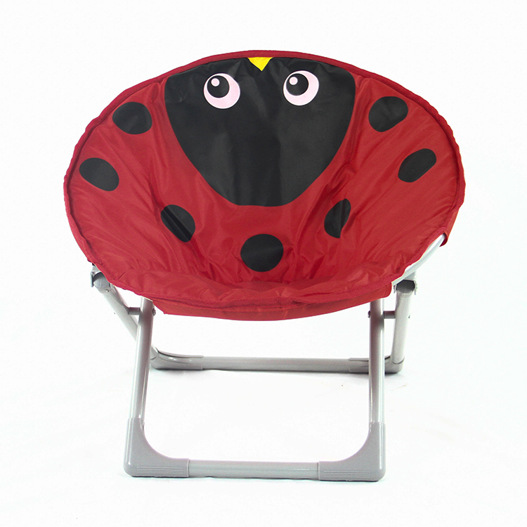 Animal Cartoon Print Garden Moon Chairs Folding for Kid