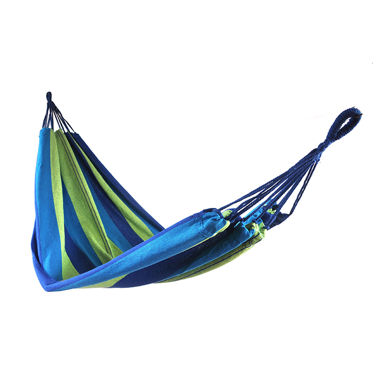 Light Portable And Durable Outdoor Camping Swing Portable Hammock Rainbow Color Tree Hammock